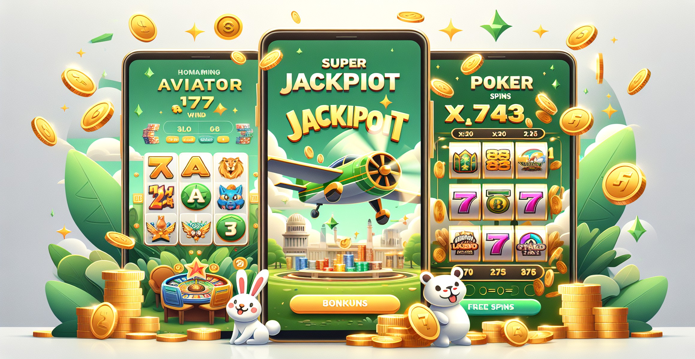 Fortune Rabbit Slots game experience at Hemingways Casino